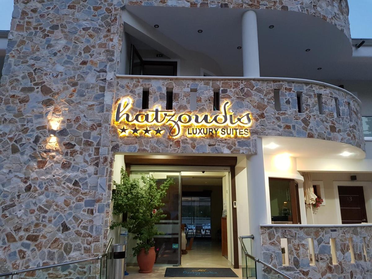 Hatzoudis Luxury Suites Chrisi Ammoudia Esterno foto