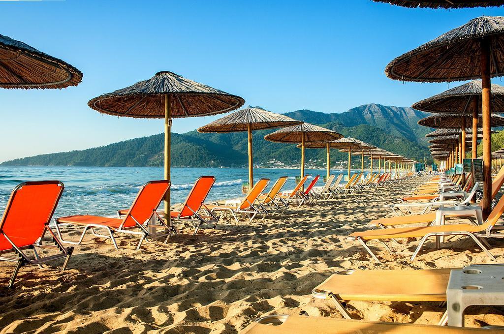 Hatzoudis Luxury Suites Chrisi Ammoudia Esterno foto